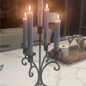 Elegant Wrought iron Candle Holder candelabra